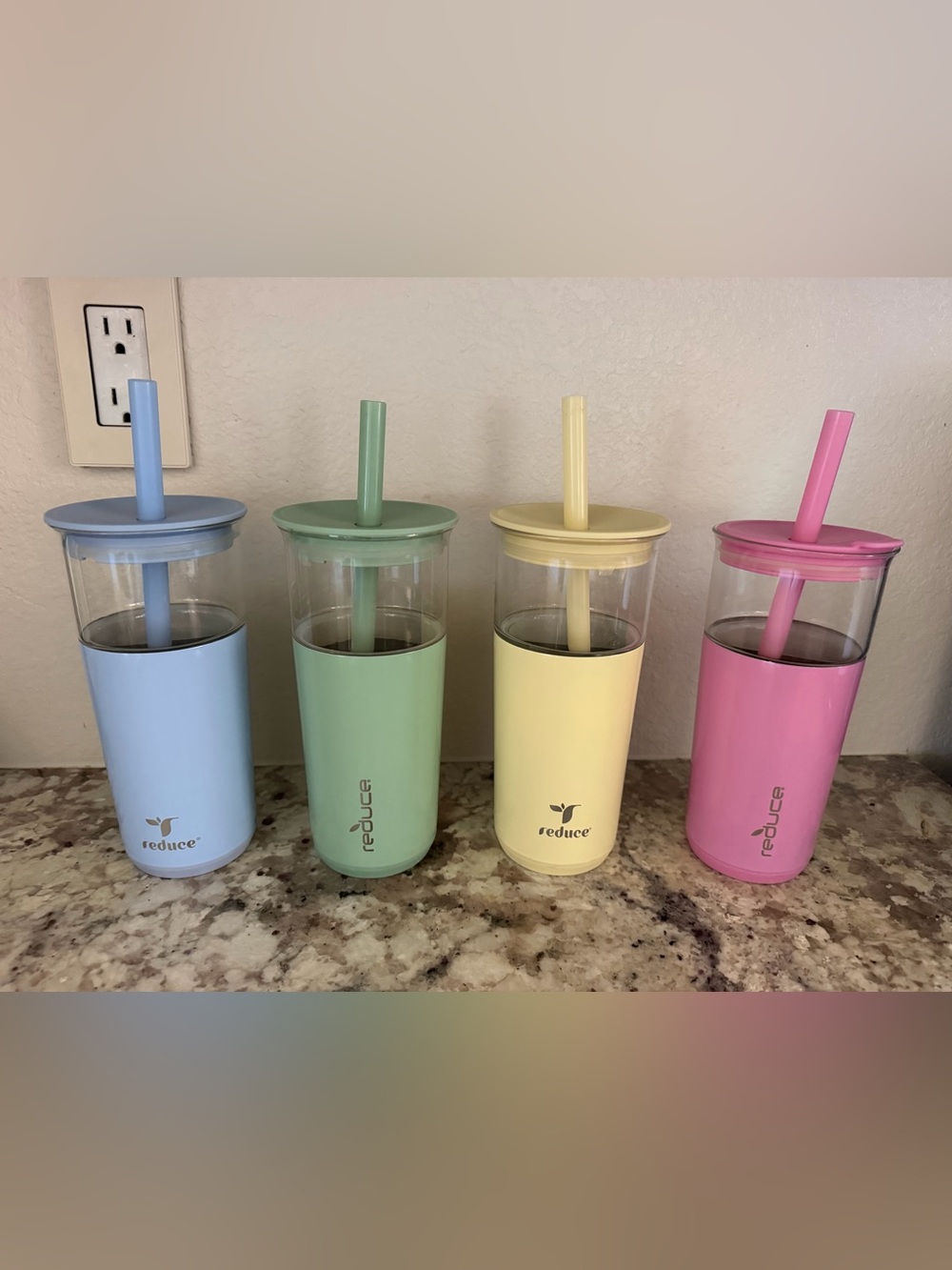 Set of 4 Reduce tumbler glasses